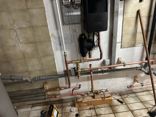 rohrmontage heizung nach abbau